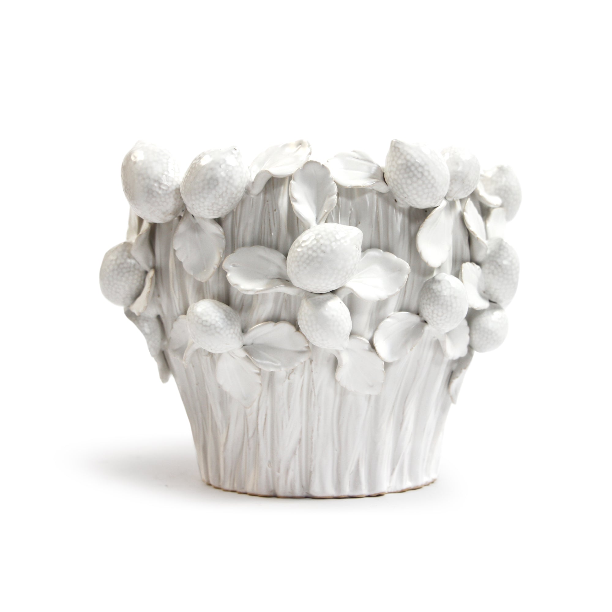 Sicily Lemon 3D Hand Sculpted Pot