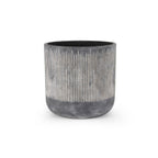 Ceramic Bamboo Ridged Planter | Galore Home: Luxury Home Decor, Elegant Home Furnishings, Stylish Home Accents & Contemporary Home Accessories