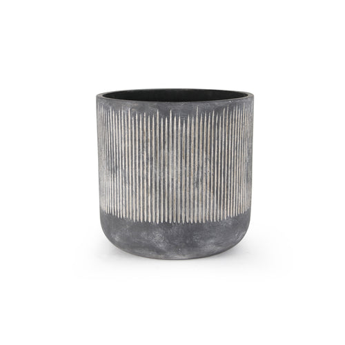 Ceramic Bamboo Ridged Planter | Galore Home: Luxury Home Decor, Elegant Home Furnishings, Stylish Home Accents & Contemporary Home Accessories