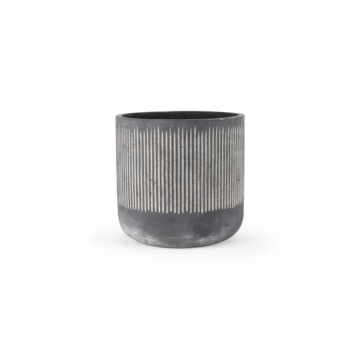 Ceramic Bamboo Ridged Planter | Galore Home: Luxury Home Decor, Elegant Home Furnishings, Stylish Home Accents & Contemporary Home Accessories