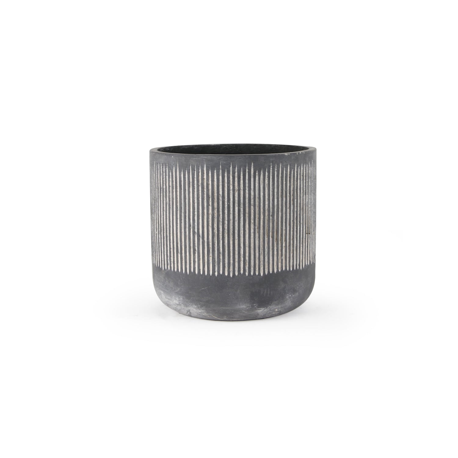 Ceramic Bamboo Ridged Planter | Galore Home: Luxury Home Decor, Elegant Home Furnishings, Stylish Home Accents & Contemporary Home Accessories