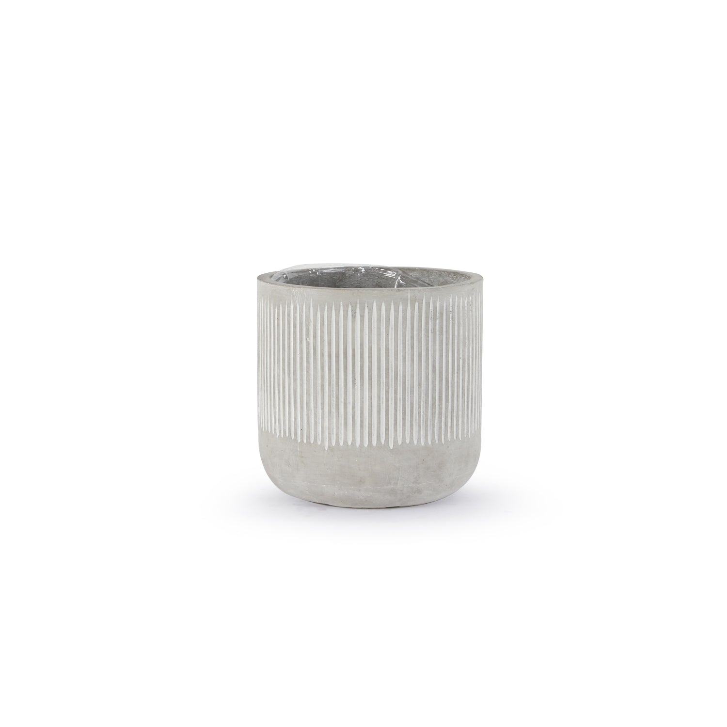 Ceramic Bamboo Ridged Planter | Galore Home: Luxury Home Decor, Elegant Home Furnishings, Stylish Home Accents & Contemporary Home Accessories
