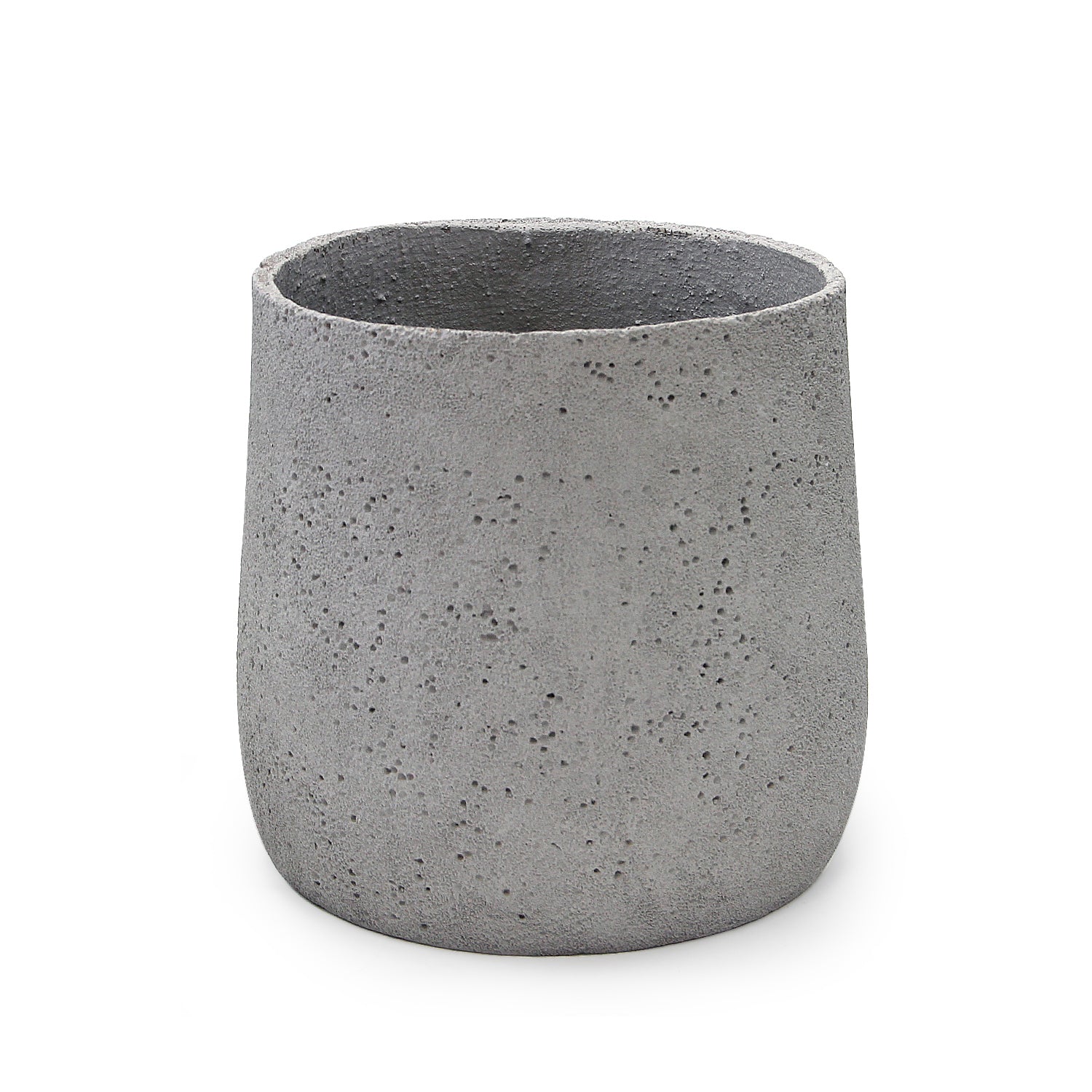 grey concrete plant pots Graystone Floor Planter