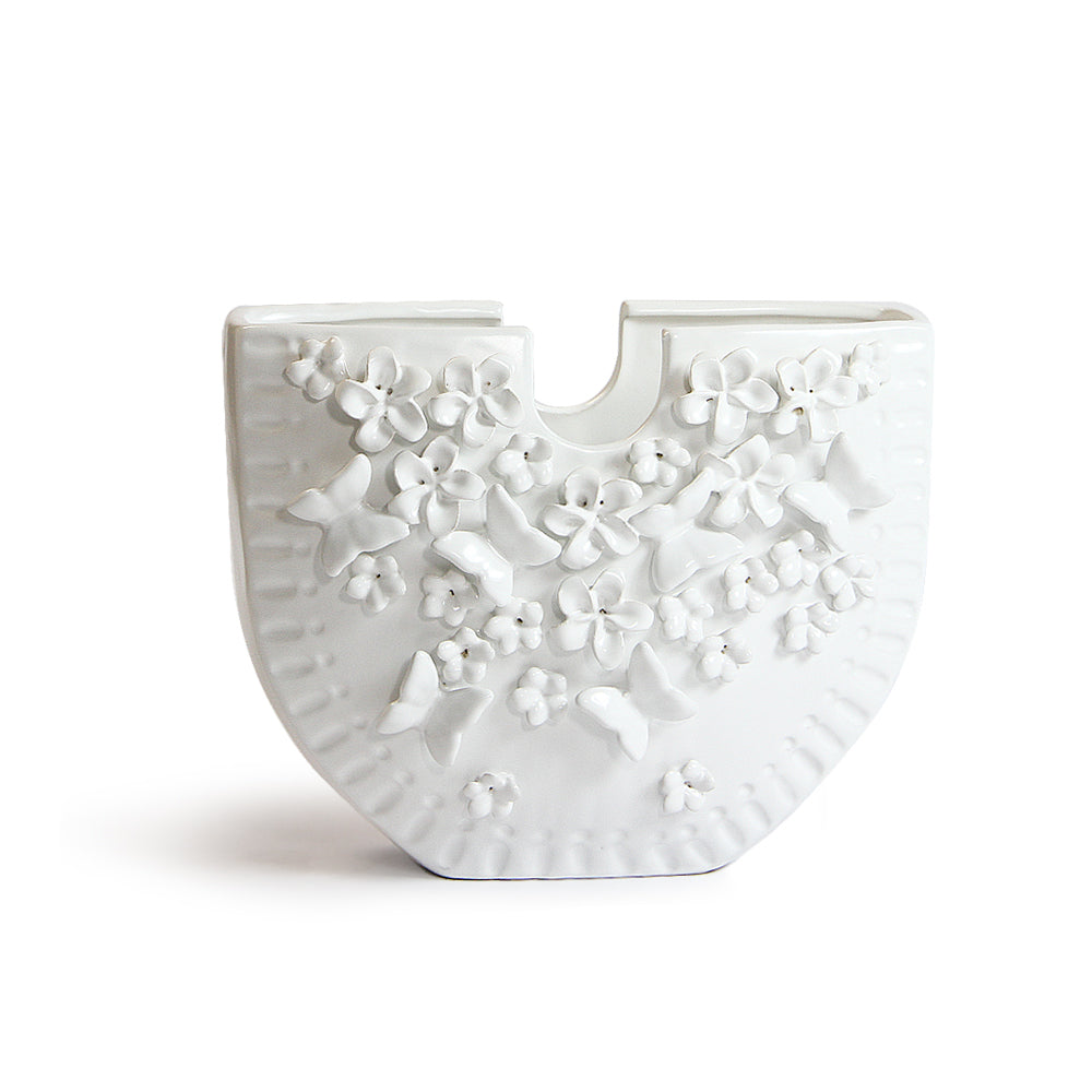 3D Hand-sculpted Ceramic Vase Vogue