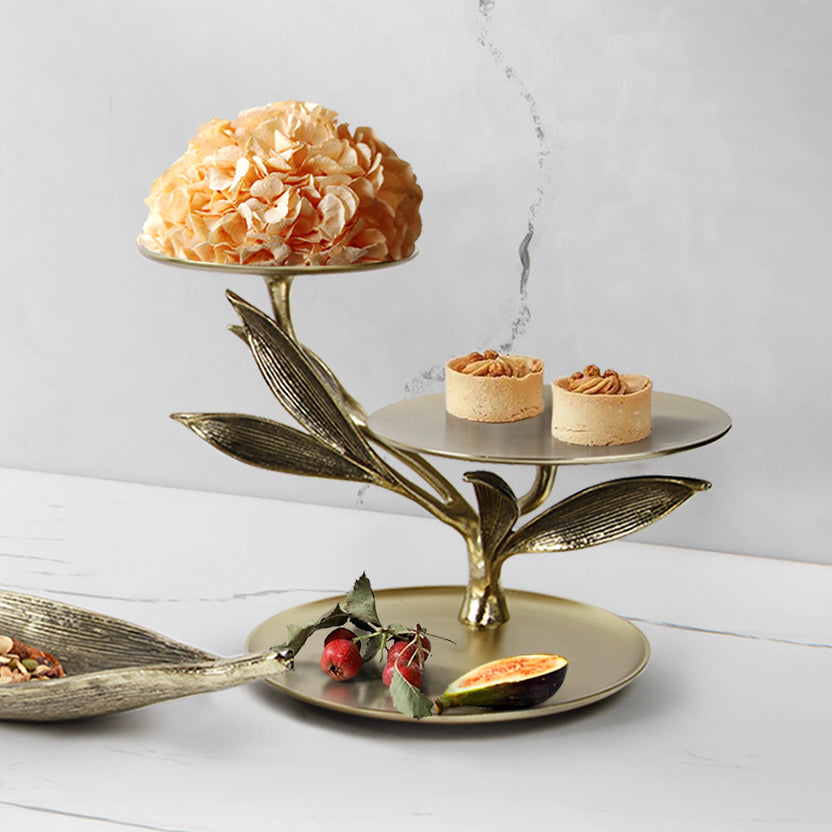 Verdant 3-Tiered Cake Stand