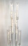 Diamond Glow Acrylic Candelabra