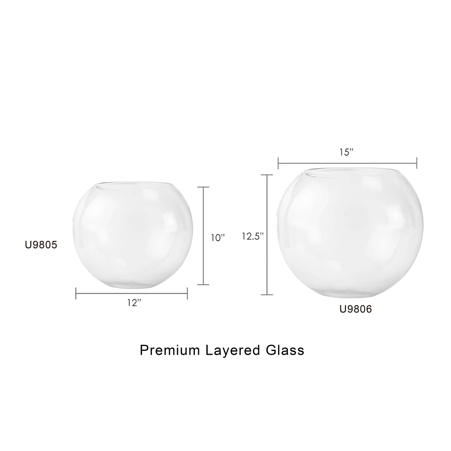 Glass Bubble Vase