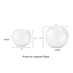 Glass Bubble Vase