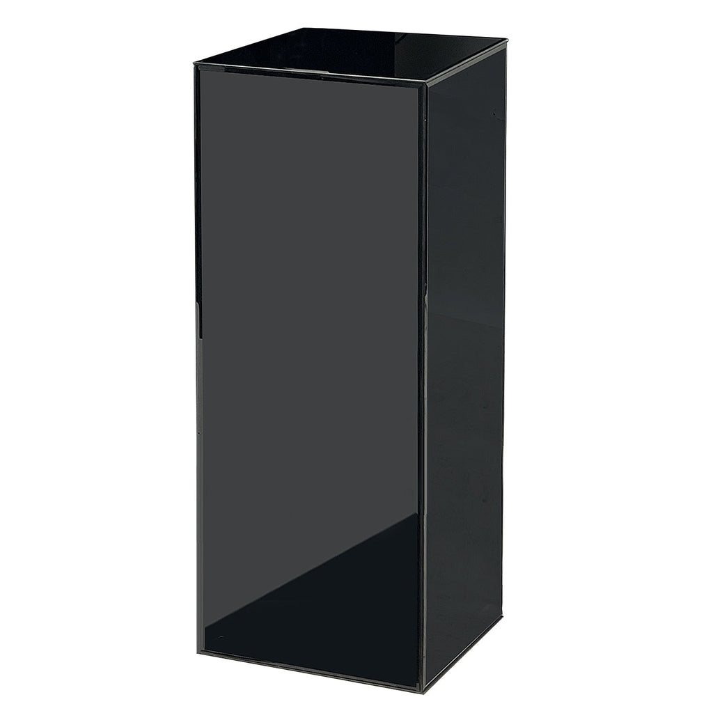Black Glass Display Column/Pedestal | Galore Home: Luxury Home Decor, Elegant Home Furnishings, Stylish Home Accents & Contemporary Home Accessories