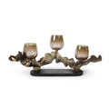 Trinity Glow Aluminum Candle Holder