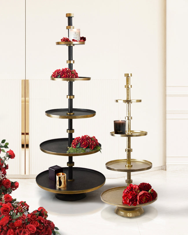 Towering Floor Cake Stand