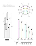 Diamond Glow Acrylic Candelabra