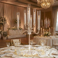 Premium Acrylic 7-Arms Chandelier Candelabra