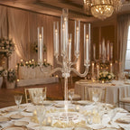 Premium Acrylic 7-Arms Chandelier Candelabra