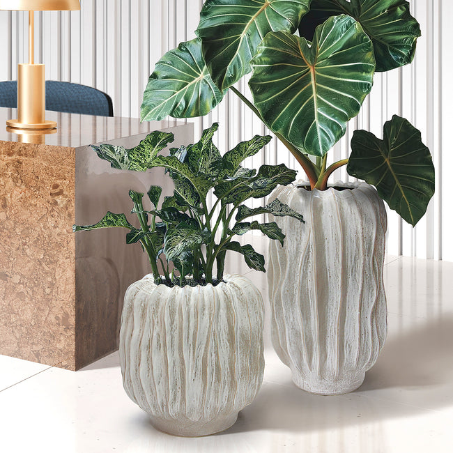 Rippled Haven Pot / Planter