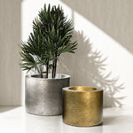 Colossal Floor Metal Planter (Set of 2)