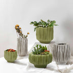 Rippled Haven Pot / Planter