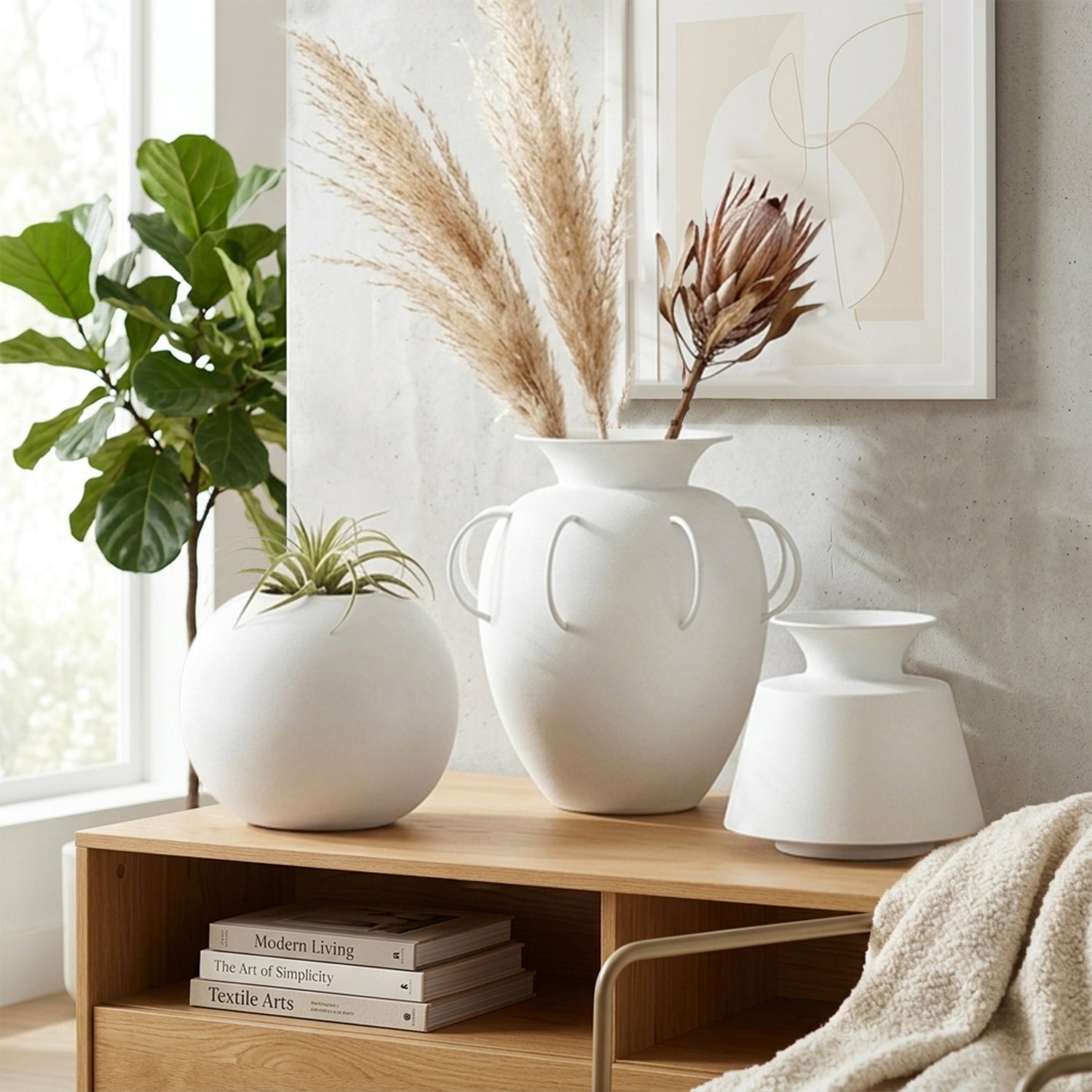 Aurea Jar Metal Vase