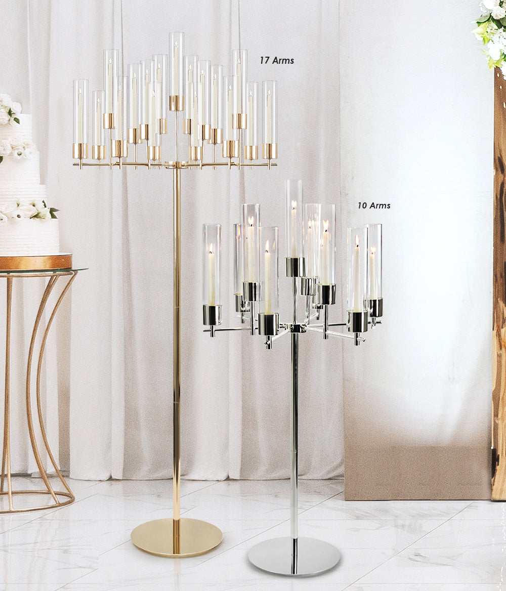 17-Arms Grand Floor Candelabra