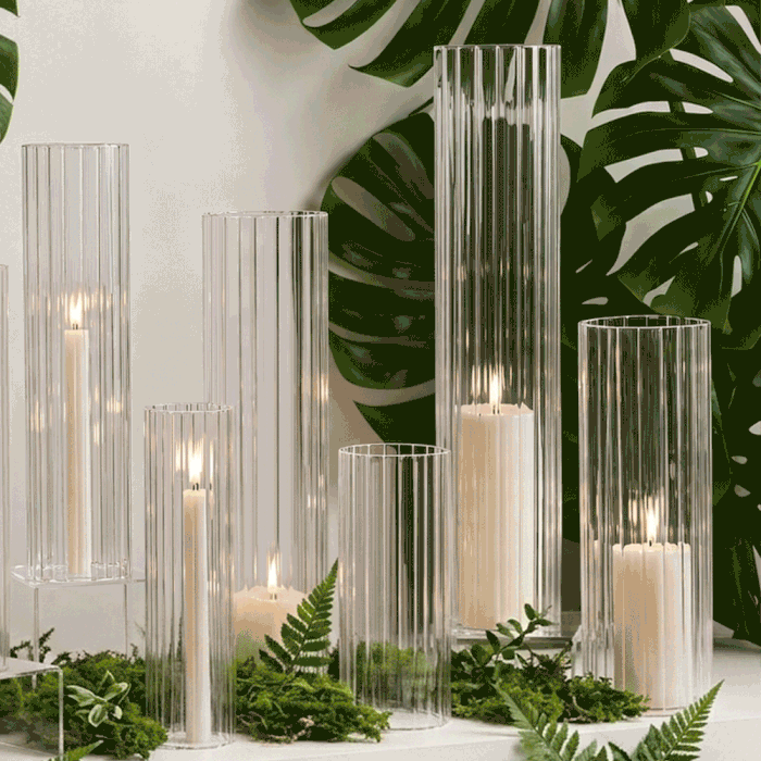 Open-Ended Chimney Hurricane Candle Holder