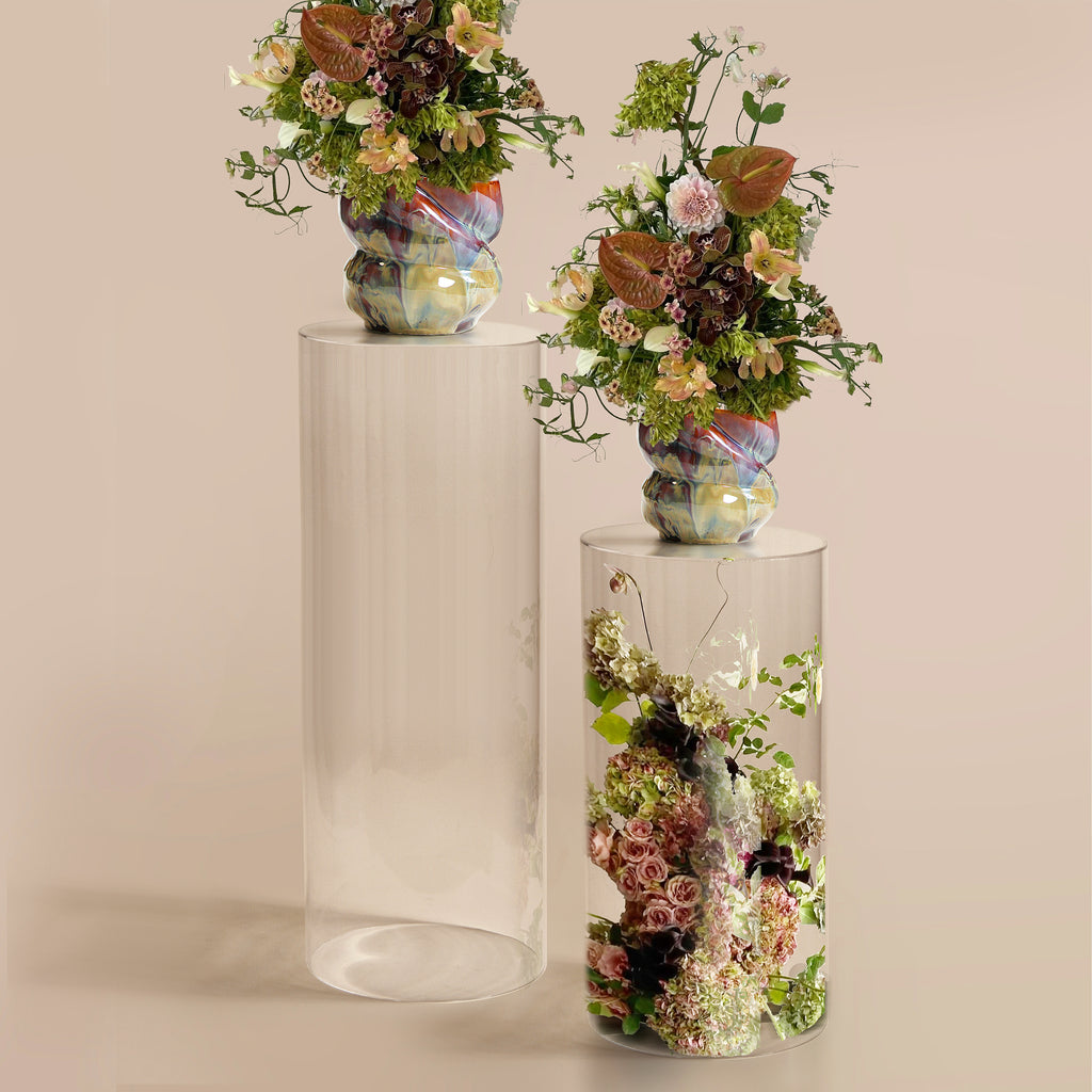 Round Acrylic Pedestal / Column