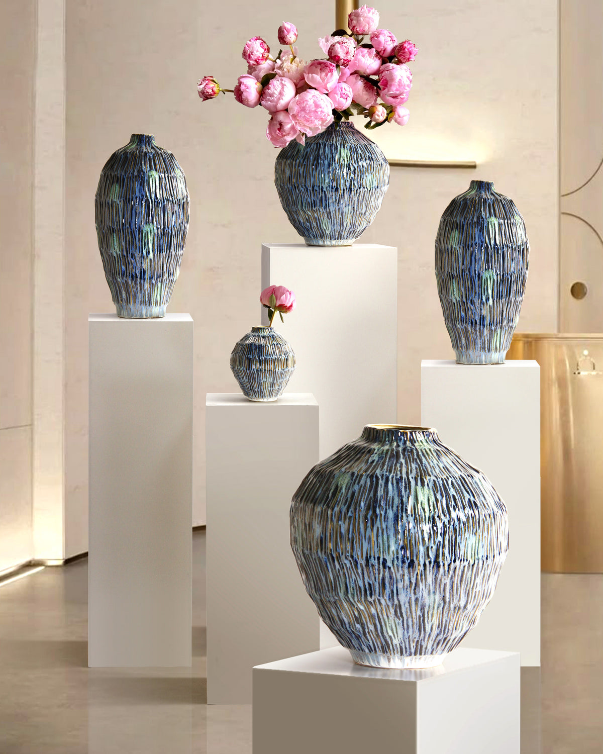 Obsidian Glade Vase