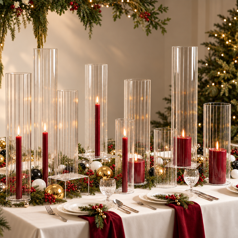 Open-Ended Chimney Hurricane Candle Holder