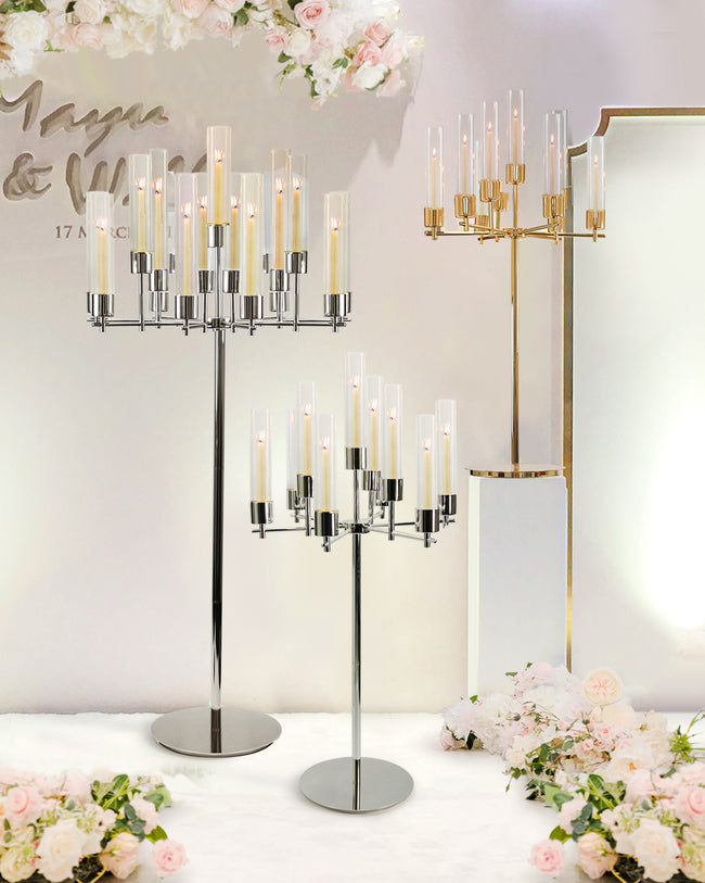 17-Arms Grand Floor Candelabra