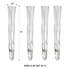 Glass Tube Bud Vase (set of 4)