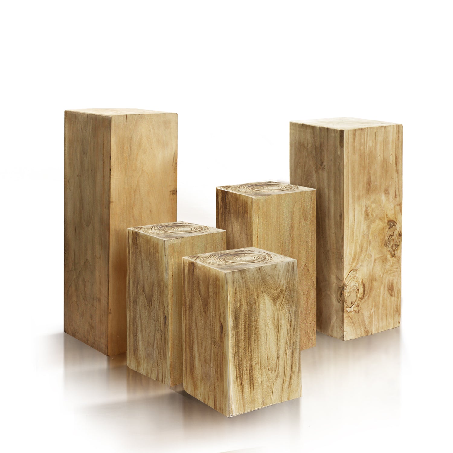 Woodscape Display Pedestal Side Table