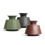 Linea Vessel Metal Vase