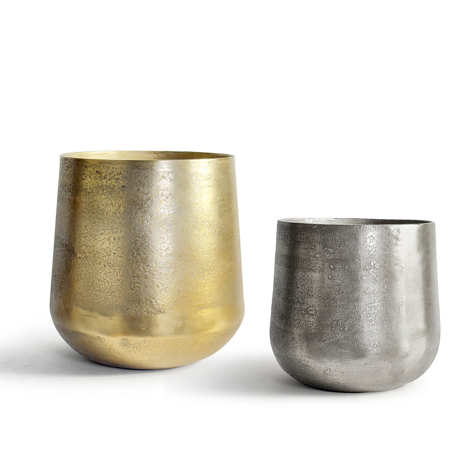 Meridian Metallic Planter