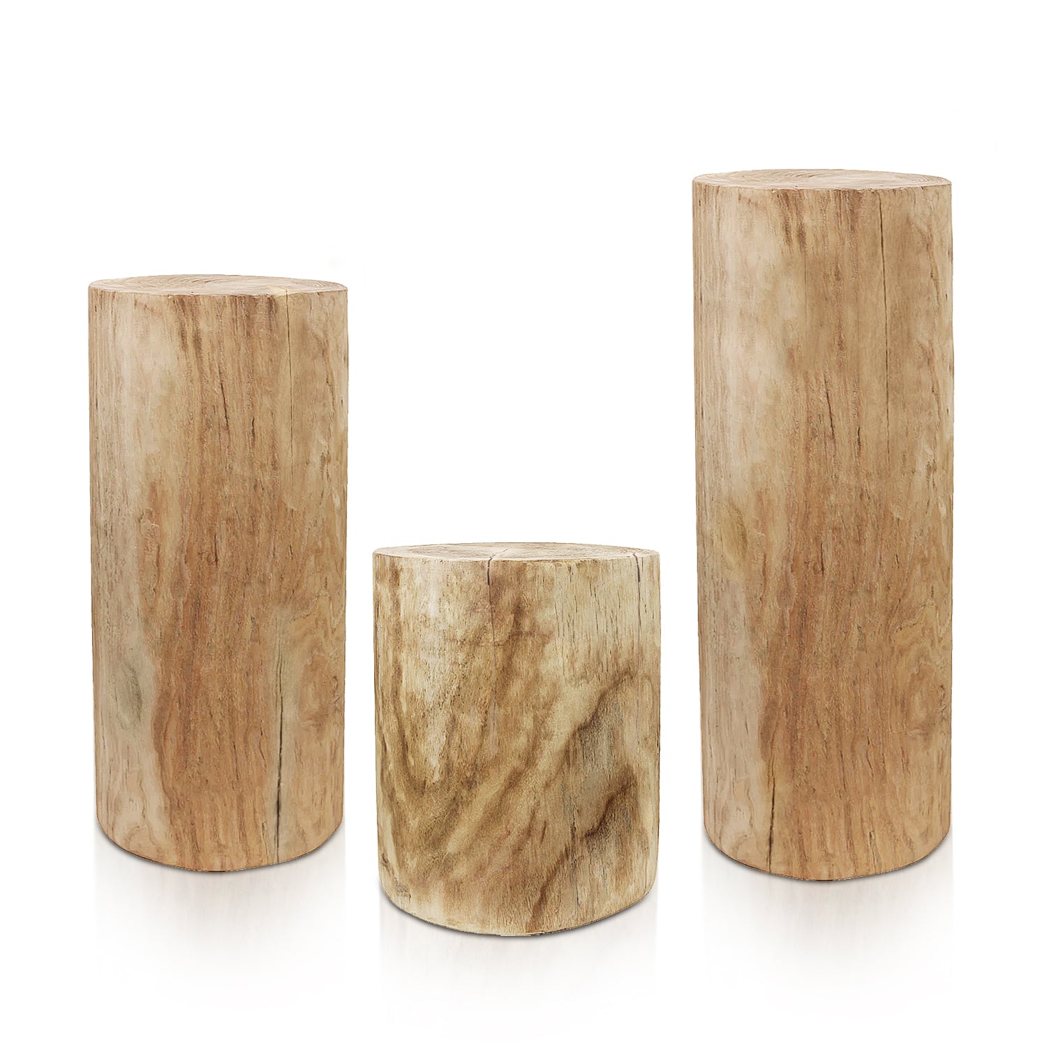 Nova Natural Wood Column / Pedestal