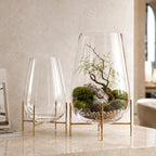 Blooming Glass Vase Terrarium