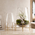 Blooming Glass Vase Terrarium