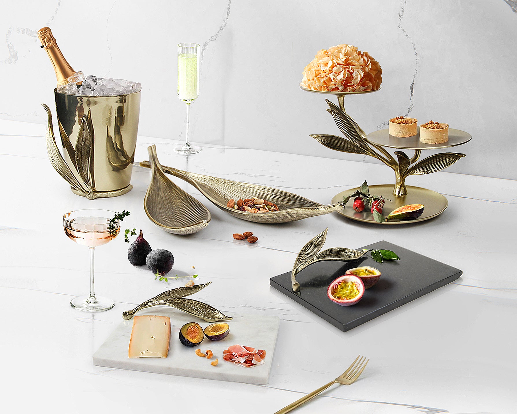 Verdant Crossed Canopy Platter