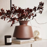 Linea Vessel Metal Vase