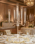 Premium Acrylic 7-Arms Chandelier Candelabra