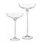 Giant Champagne Saucer Glass Vase