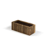 Vertical Slat Wood Box