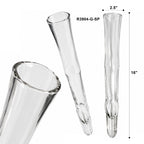 Glass Tube Bud Vase (set of 4)