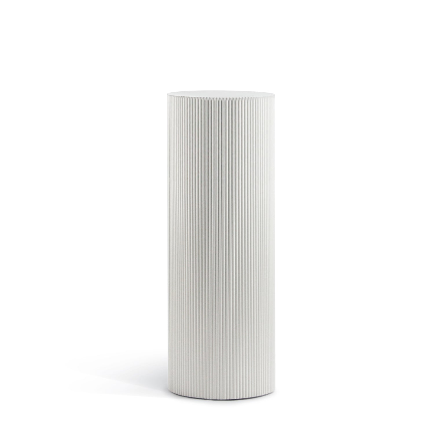 Ripped MDF Column | Cylinder Display Pedestal for Wedding Events ...