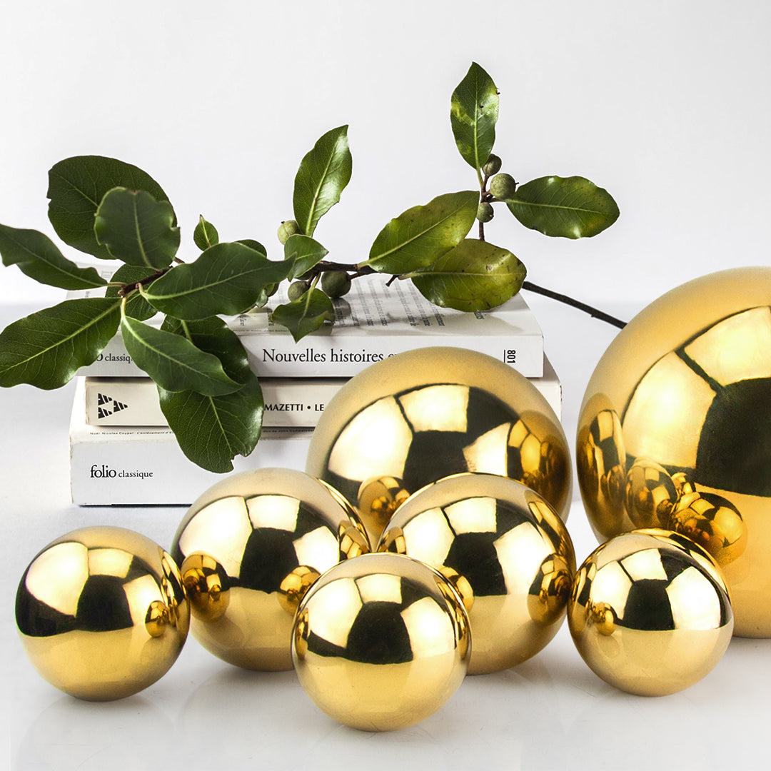 Hanging Stainless Steel Ball | Galore Home: Luxury Home Decor, Elegant Home Furnishings, Stylish Home Accents & Contemporary Home Accessories