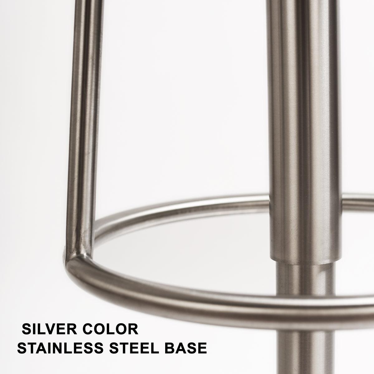 Aero Swivel Counter Bar Stool with Integrated Foot Rest