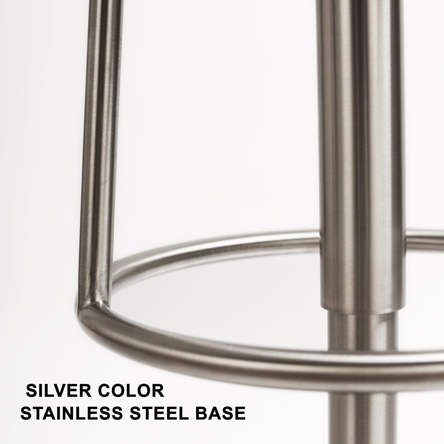 Aero Swivel Counter Bar Stool with Integrated Foot Rest