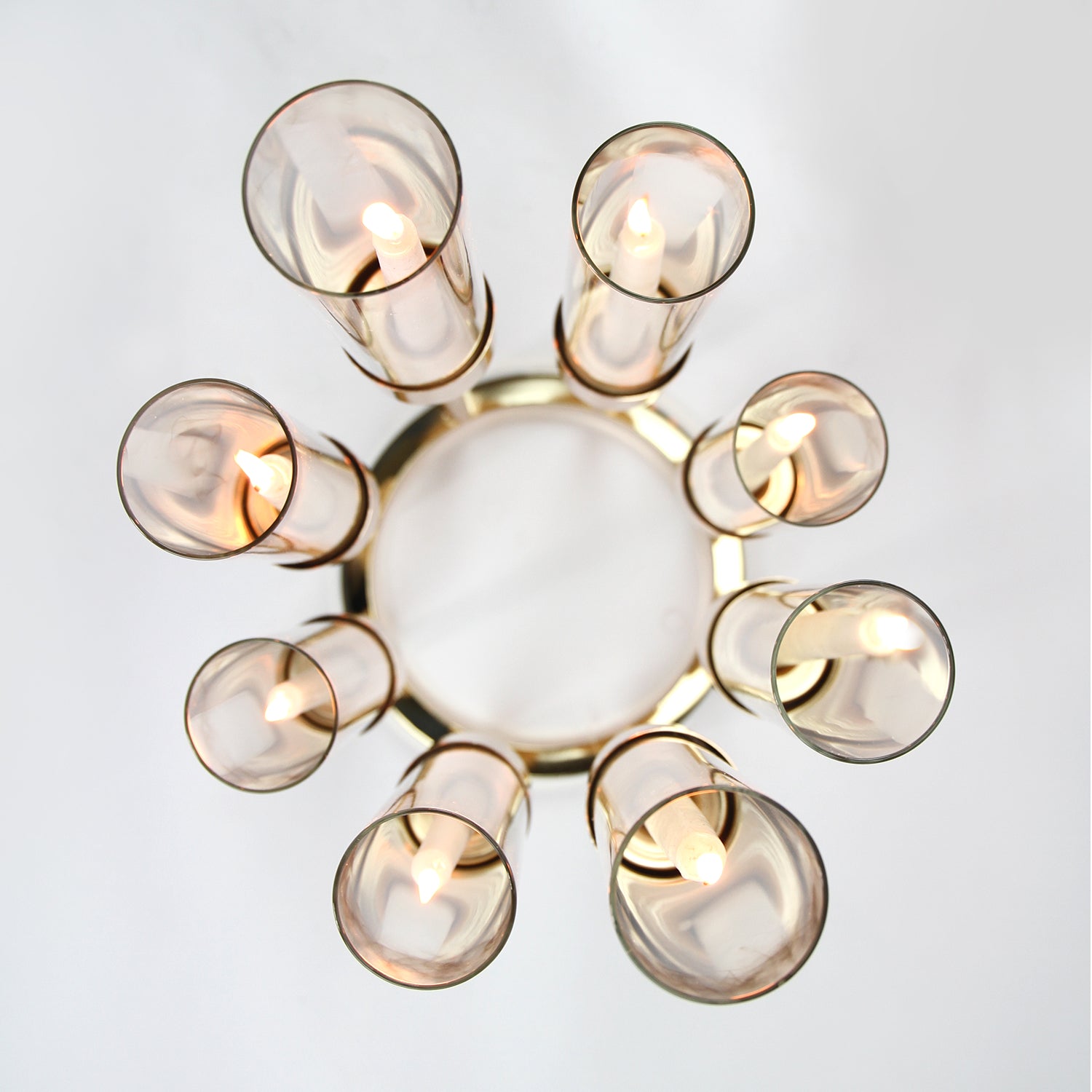 Aura Octet Tabletop Candelabra