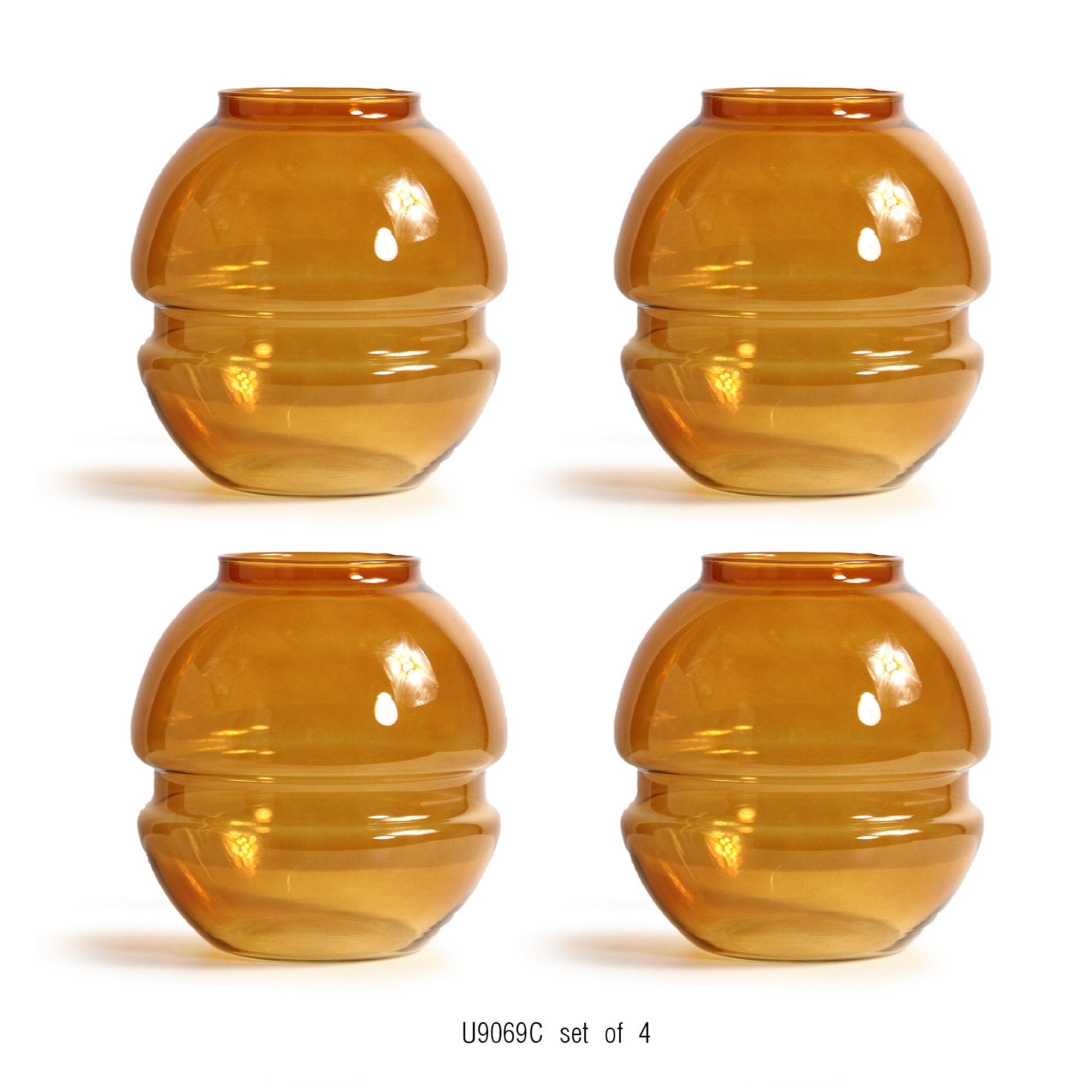 Globe Bud Vase (set of 4)