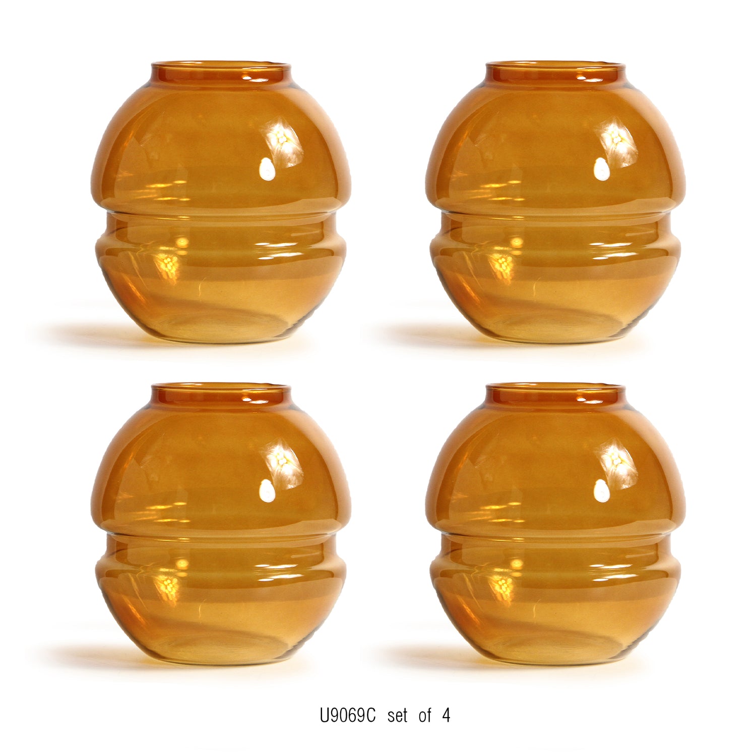 Globe Bud Vase (set of 4)