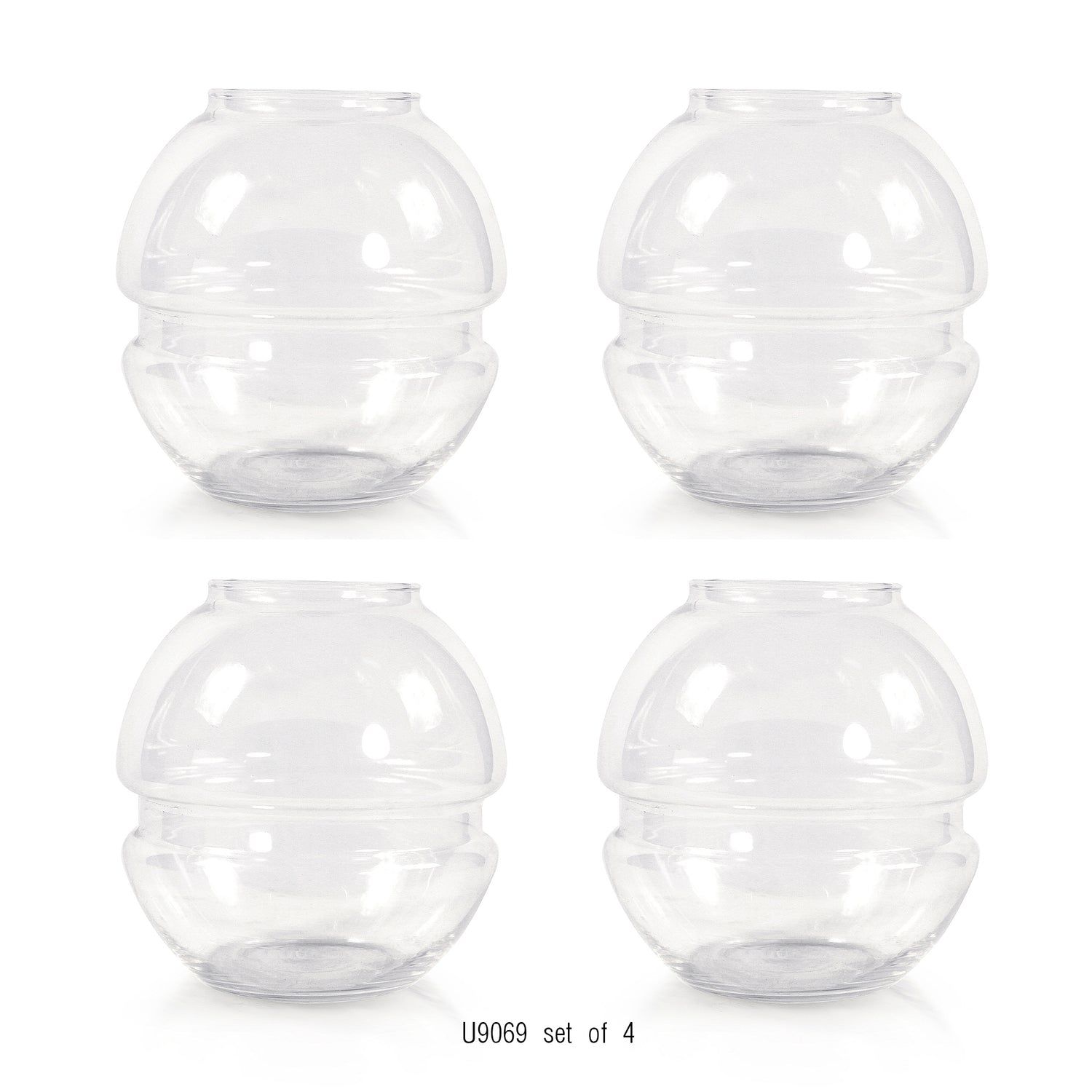 Globe Bud Vase (set of 4)