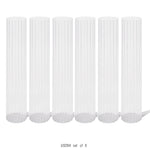 Pleated Glass Chimney (set of 6)